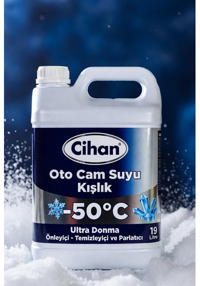 Cihan Oto Cam Suyu Kışlık -50 19 Litre