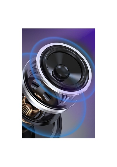 Hemengo Pluse 7 Mikrofonlu Rgb Kablosuz Hoparlör - Beyaz Hmngobzs