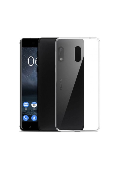 Nettech Nokia 5 Uyumlu Şeffaf Seri Arka Koruma Kılıf - Şeffaf Şeffaf