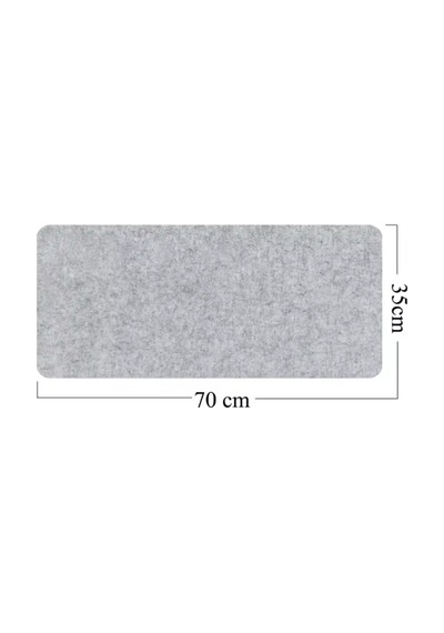 Mousepad Masa Üstü Koruyucu 3mm Keçe Klavye Pc Notebook Altı W