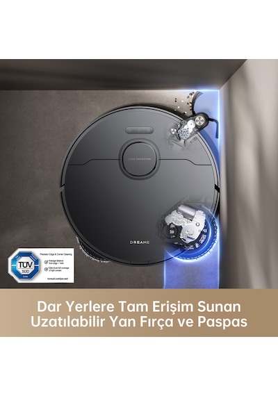 Dreame X40 Ultra Robot Süpürge Siyah