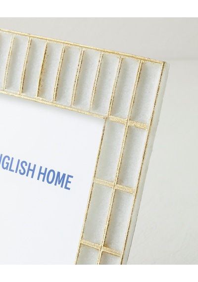 English Home Lidya Polyresin Çerçeve 13x18 Cm Krem-gold