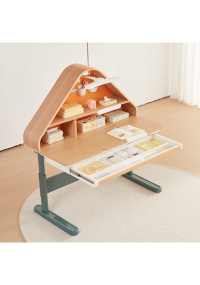 Lotus Yükseklik Ayarlı Çocuk Çalışma Masası Ahşap