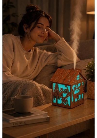 Premium Hava Nemlendiricisi Buhar Makinesi 240 Ml H14 Masaüstü Ürün Modern Cihaz Salon Dekoru