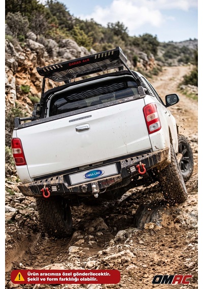 Isuzu D-max 2012-2020 Uyumlu Araca Özel Dakar Led Arka Tampon