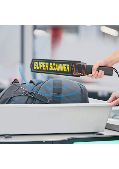 Hymark Süper Scanner Md-3003b1 El Tipi Üst Arama Dedektörü 9v Pil