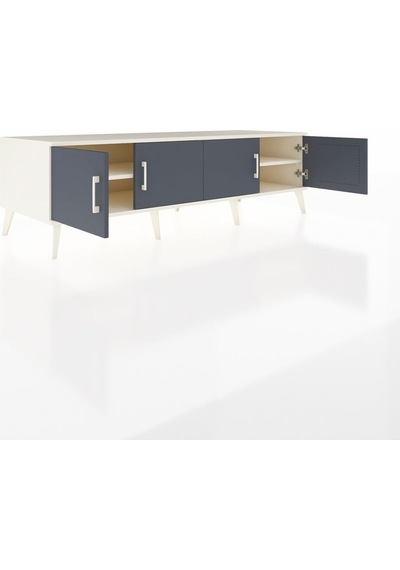 Kronos Tv Ünitesi 2 Raflı 4 Kapaklı 176x59x51 Aytaşı-antrasit/aytaşı Antrasıt/aytası Kronos Tv Ünitesi 2 Raflı 4 Kapaklı 176x59x51 Aytaşı-antrasit/aytaşı Antrasıt/aytası