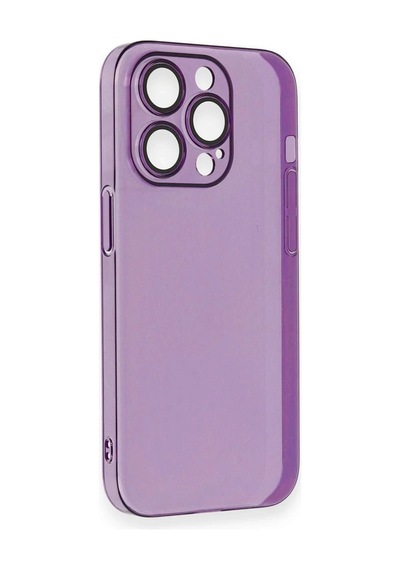 Cosmotex Newface İphone 13 Pro Max Kılıf Armada Lensli Kapak - Derin Mor
