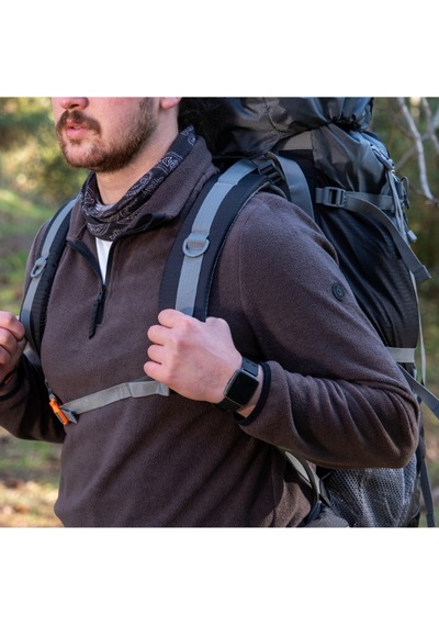 Kuara Su Geçirmez Outdoor Trekking Sırt Çantası - 80l, Siyah