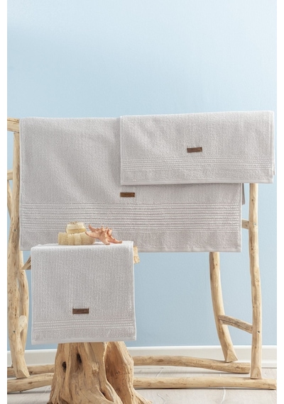 Cotton Box Wellness Stone Gri Havlu Seti