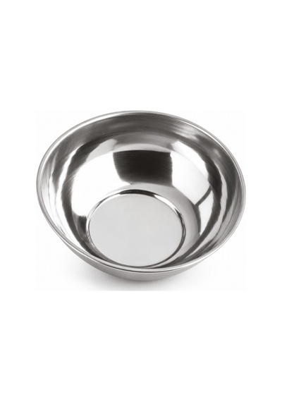 Çorba Kasesi 14,2 Cm Paslanmaz Çelik Metal Komposto Tatlı Cacık İkramlık Kase Gri