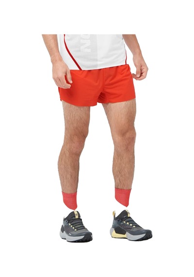 Salomon S/lab Speed 3" Erkek Koşu Şortu Fiery Red Lc2182300 Kırmızı