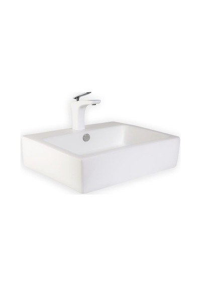 Eva Banyo Lena E-5172 Tezgah Üstü Porselen Lavabo
