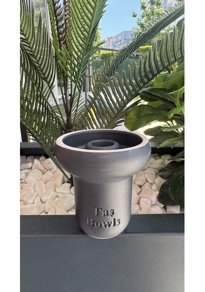 Taş Bowls Nargile Lülesi Phunnel / Mat Füme Antrasit