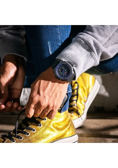 Casio Ga-2100vb-1adr Kol Saati Metalik