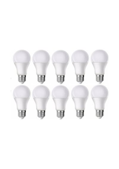 Horoz Led Ampul Ekola-9 10'lu Paket Beyaz Işık 6400k