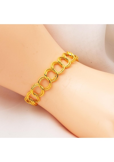 Samanyolu 14 Ayar Altın Bileklik BLSCS14K20991 Sarı Altın