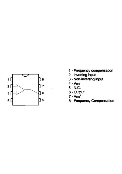 Lm308N Dıp-8 Opamp Entegresi