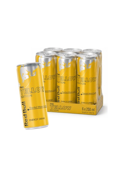 Red Bull Yellow Edition 6 X 250 Ml