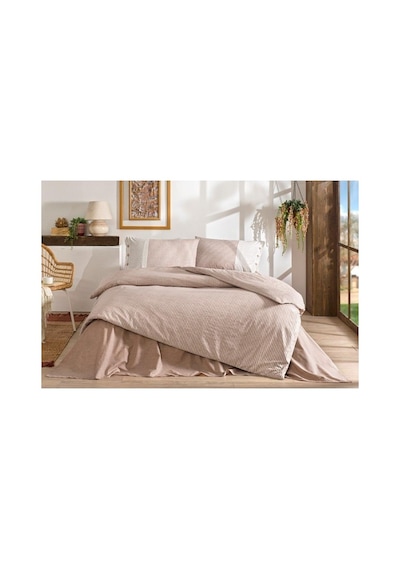 Özdilek Natural Line Tek Kişilik Nevresim Takımı - Somon