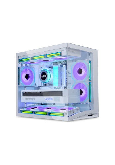 O11 Dynamic Mini V2 Beyaz Mid Tower Atx Kasa G99.o11dmıv2w.00