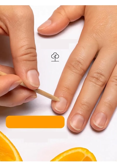Ayrex Transformacion Profesyonel 7'li Portakal Çubuğu Seti - 11.5 Cm Manikür & Pedikür Et İtici Ve Tırnak Temizlem
