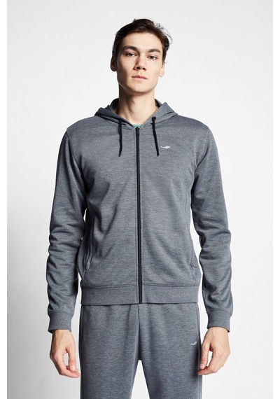 Lescon Erkek Fermuarlı Kapüşonlu Sweatshirt 23s-1241-23n