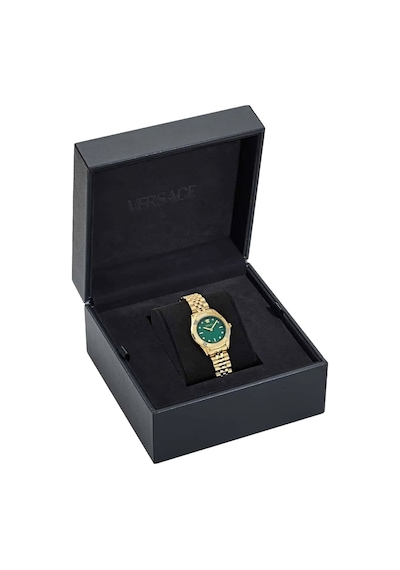 Versace Greca Time Petite 30 Mm Quartz Saat Vrscve9ca0725 Yeşil