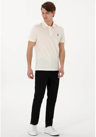 U.s. Polo Assn. Gtp04ıy025 Erkek Polo Yaka T-shirt 2084151 Krem U.s. Polo Assn. Gtp04ıy025 Erkek Polo Yaka T-shirt 2084151 Krem