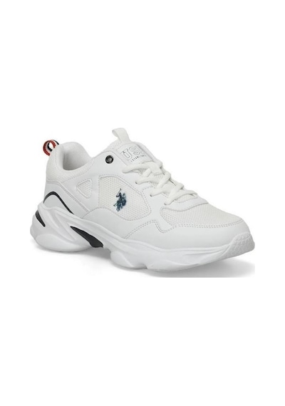 U.s. Polo Assn. Bob Wmn 5fx Kadın Beyaz-lacivert Sneaker Ayakkabı Beyaz