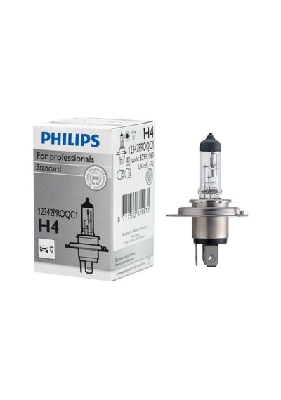 H4 12v 60 55w P43t Far Ampulü