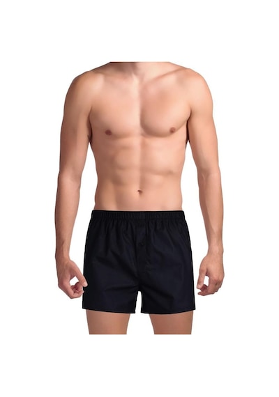 The Don Antrasit Renk Yırtmaçlı Erkek Boxer