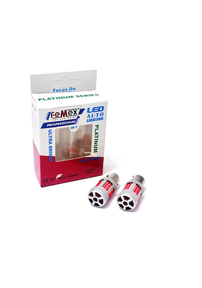 Femex Platinum P21w-1157 Bay15d Çift Duy Decoderli Stop Fanlı Led Ampul
