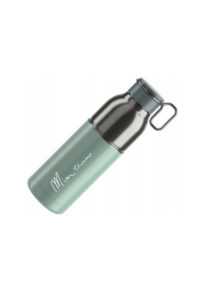 Elite Mıa Thermo Inox 550ml Matara Yeşil Gümüş 0200202 Siyah