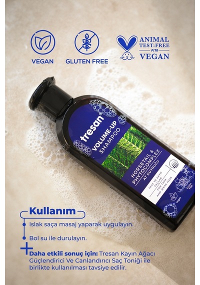 At Kuyruğu Hacimlendirici Bakım Şampuanı 300 Ml X 2 Adet