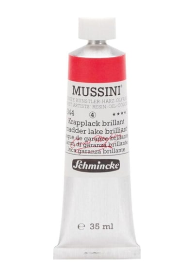 Schmincke Mussini Artist Yağlı Boya 35 Ml Seri 4 344 Madder Lake Brilliant