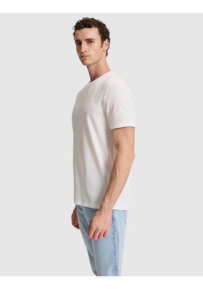 Pierre Cardin Erkek Ekru Tişört 50321148-vr019