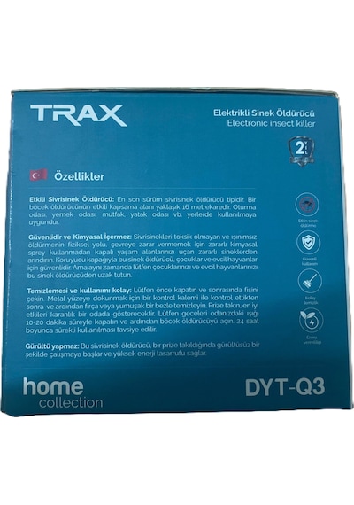 Trax Elektrikli Sinek Öldürücü - Dyt-q3