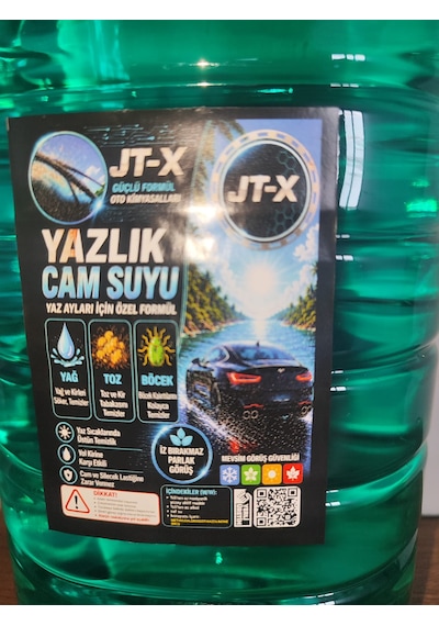 Jt-x Yazlık Cam Suyu 5 Lt