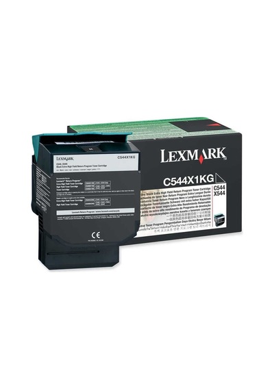 Lexmark C544-C544X1Kg Siyah Toner Extra Yüksek Kapasiteli.C544N