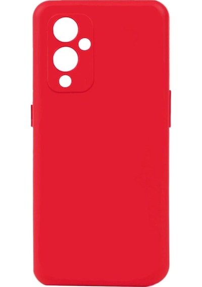 One Plus 9 Pro Kılıf Zore Biye Silikon Kırmızı