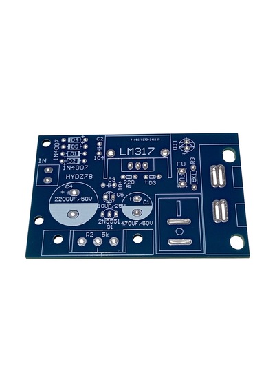 Dc 1.25-30v 1a Lm317 İle Ayarlanabilir Güç Kaynağı Kendin Yap Hobi Devresi Dıy Lehimleme Kiti Demonte Montesiz