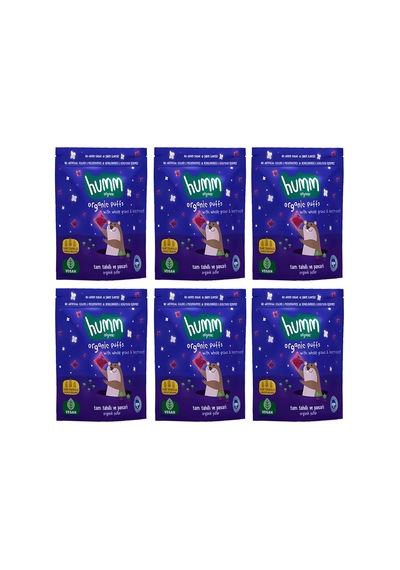 Humm Organic Organik Tam Tahıllı Ve Pancarlı Puflar 6 X 30 Gr 30 G