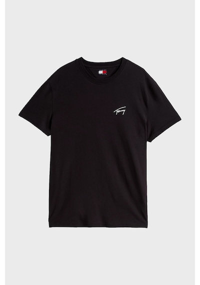 Tommy Jeans Erkek T Shirt Dm0dm21140 Bds Siyah