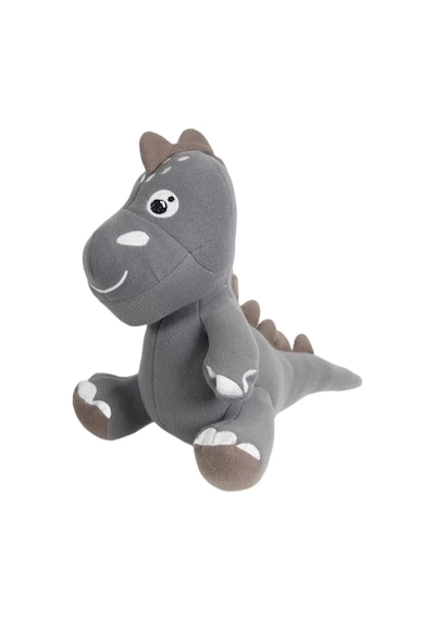 Dino Peluş Oyuncak Gri 25 Cm