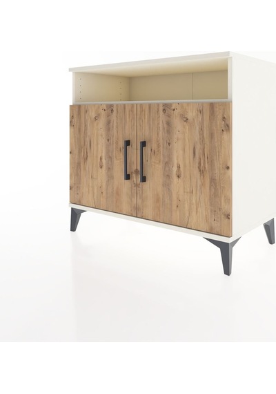 Hyperion Şifonyer Tek Raflı 2 Kapaklı 88x44x80 Aytaşı-çam Aytası
