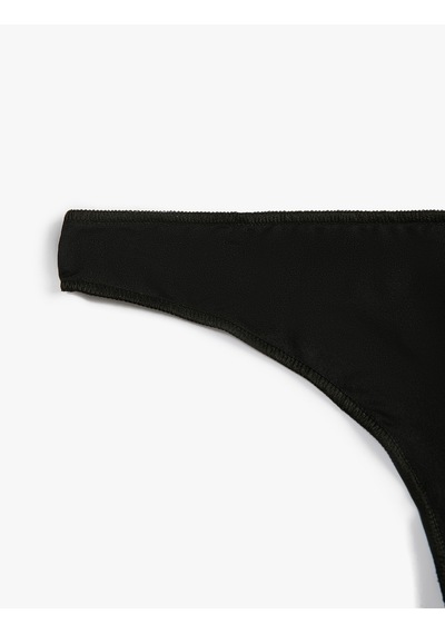 Koton Tanga Külot Basic Siyah 3slk30205mk Siyah