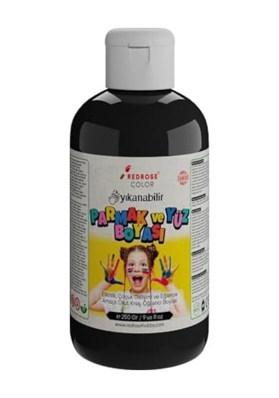 Siyah Parmak Boyası 250gr
