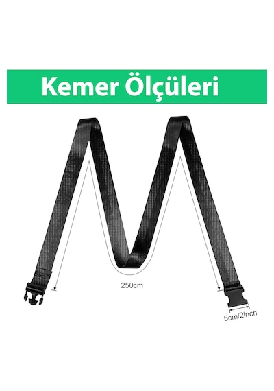 Spor Byfit Kilitli Tokalı Mobilizasyon Mulligan Manuelterapi Fizyoterapi Kemeri 250 CM
