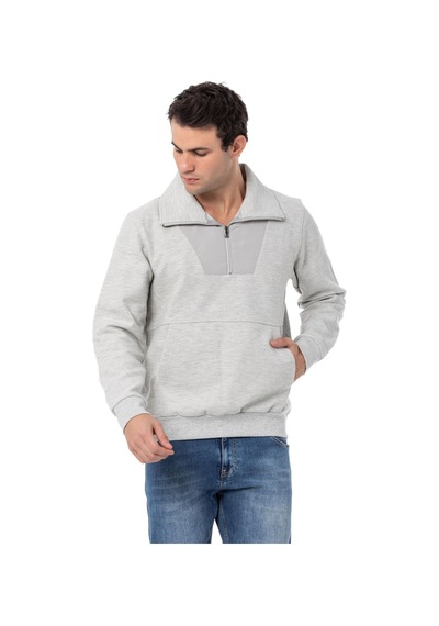 Cipo & Baxx Cl555 Erkek Basic Zip Hoodie 001